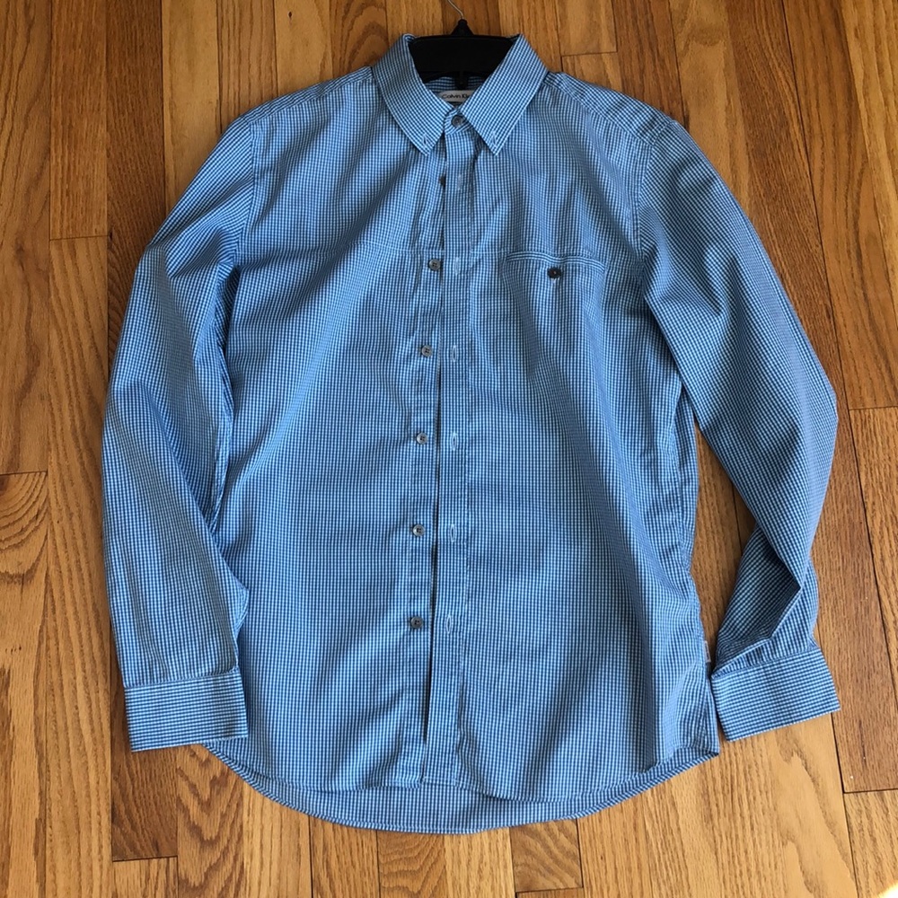 CK slim fit button down
